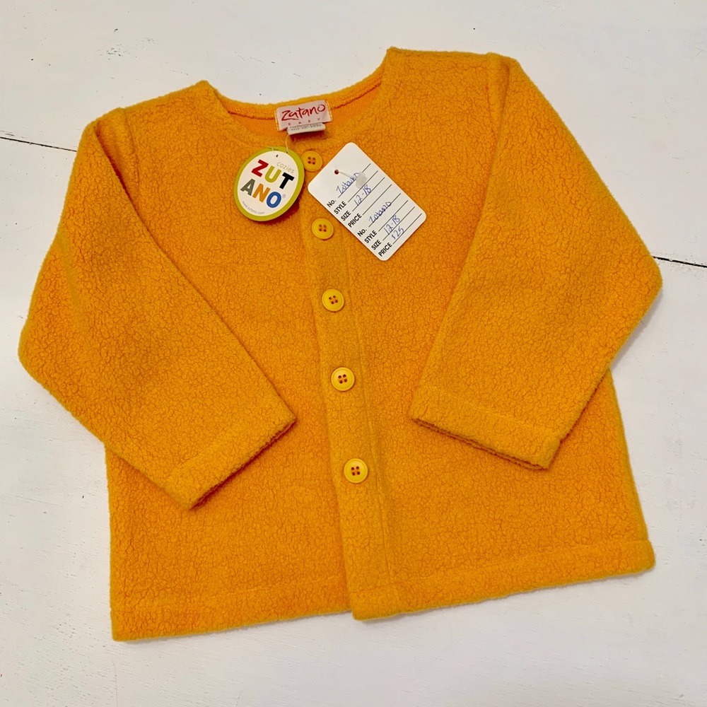 NWT Zutano fleece 12-18m